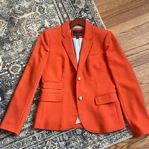 J. Crew Schoolboy Blazer in rust orange Size 4
